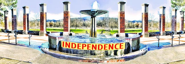 Independence header